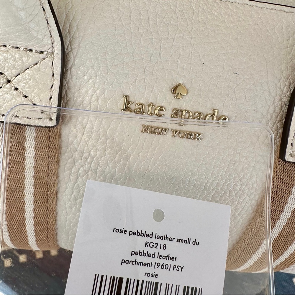 Kate Spade White and Tan Women's Bag Set NWT UNCLUDED BUT NEVER WORN - Picture 10 of 15